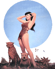 Bettie Page by Greg Theakston